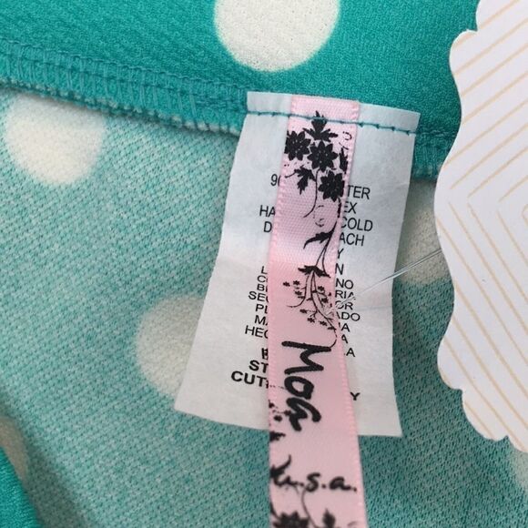 NEW Mint polka-dot pencil skirt - Picture 5 of 8